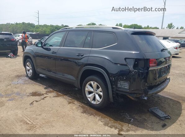 1V2HR2CA1JC501423 2018 VOLKSWAGEN ATLAS Black Հետևի ձախ