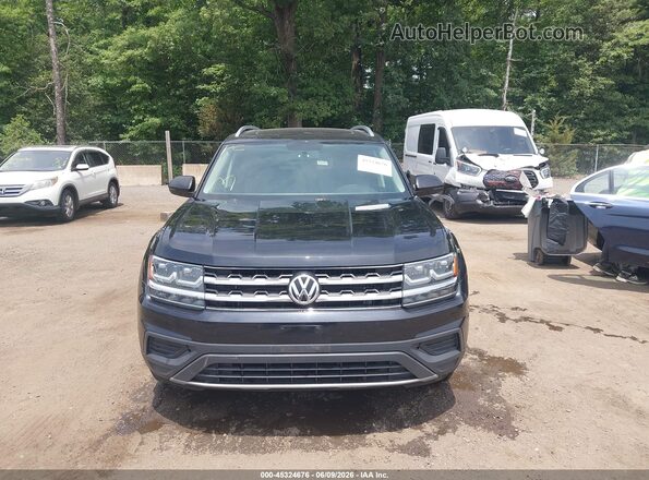 1V2HR2CA1JC501423 2018 VOLKSWAGEN ATLAS Black Սալոնի հետևի տեսք