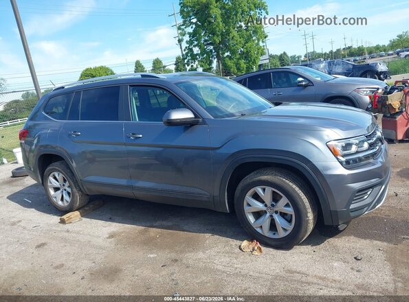 1V2HR2CA1JC512664 2018 VOLKSWAGEN ATLAS Gray Vista interior trasera