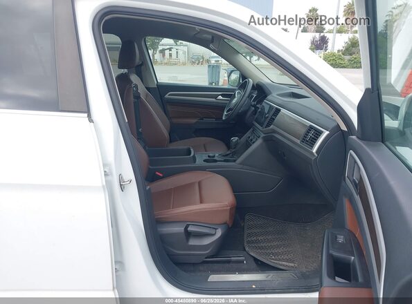 1V2HR2CA1MC559777 2021 VOLKSWAGEN ATLAS White წინა სალონის ხედი