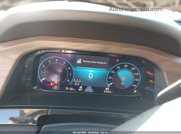 1V2HR2CA1RC579647 2024 VOLKSWAGEN ATLAS Gray უკანა სავარძლების ხედი