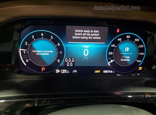 1V2HR2CA1SC504503 2025 VOLKSWAGEN ATLAS Gray 