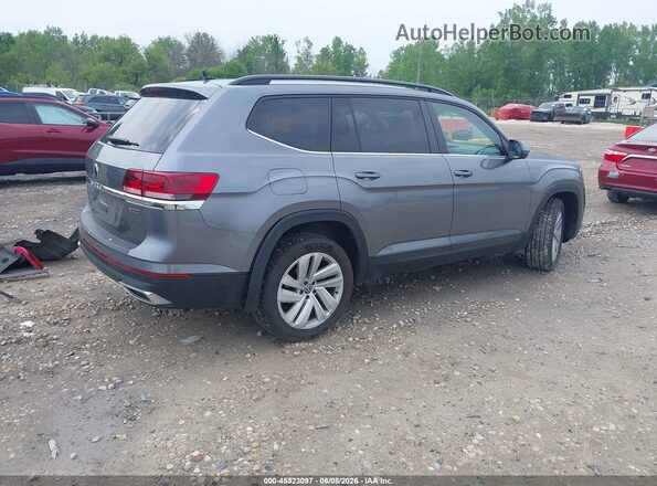 1V2HR2CA2MC596496 2021 VOLKSWAGEN ATLAS Gray Trasero derecho