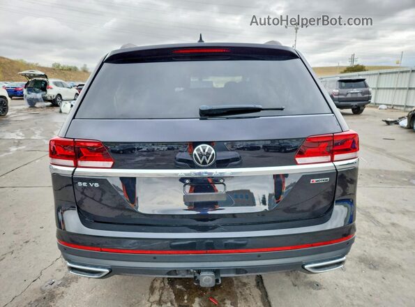 1V2HR2CA2NC526286 2022 VOLKSWAGEN ATLAS Black Rear view