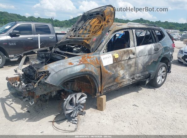 1V2HR2CA2PC552356 2023 VOLKSWAGEN ATLAS Gray Vista tres cuartos delantera izquierda