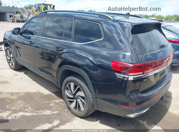 1V2HR2CA2RC534636 2024 VOLKSWAGEN ATLAS Black Հետևի ձախ