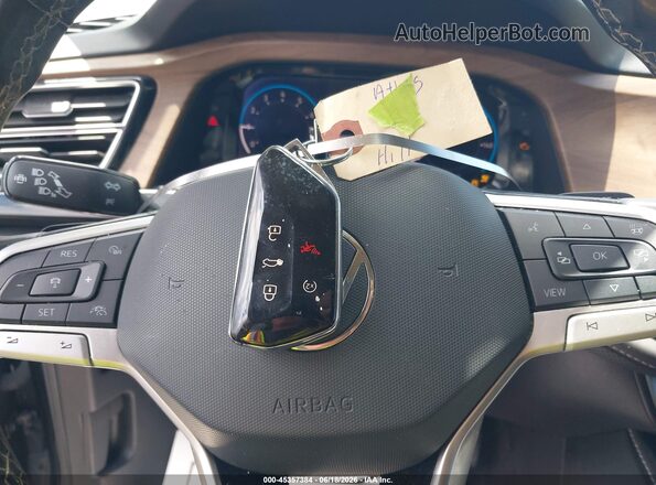1V2HR2CA2RC534636 2024 VOLKSWAGEN ATLAS Black Առջևի վահանակի տեսք