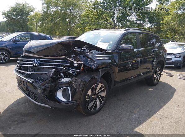 1V2HR2CA2RC576269 2024 VOLKSWAGEN ATLAS Black Vista tres cuartos delantera izquierda