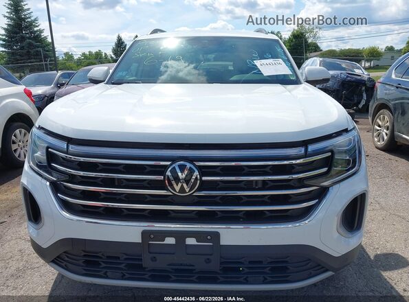 1V2HR2CA3SC572981 2025 VOLKSWAGEN ATLAS Белый Вид щитка приборов