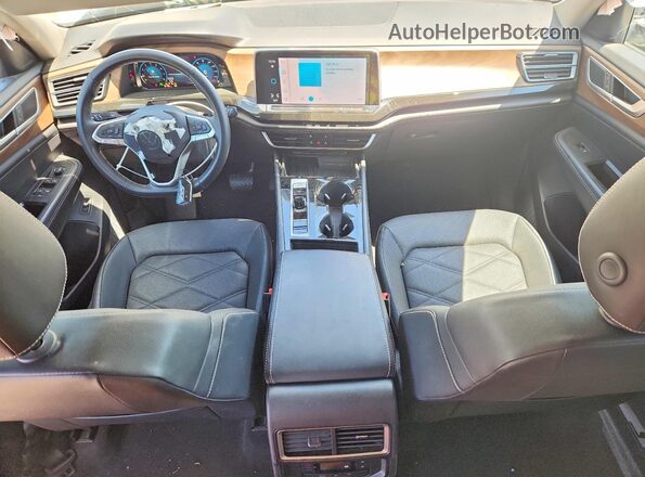 1V2HR2CA4SC523501 2025 VOLKSWAGEN ATLAS White Dashboard view
