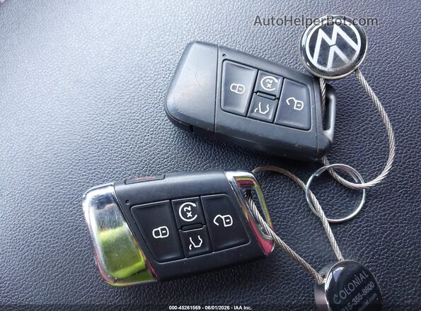 1V2HR2CA5MC554288 2021 VOLKSWAGEN ATLAS White Առջևի վահանակի տեսք