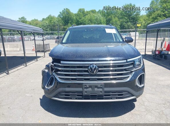 1V2HR2CA6RC608785 2024 VOLKSWAGEN ATLAS Black Widok zestawu wskaźników