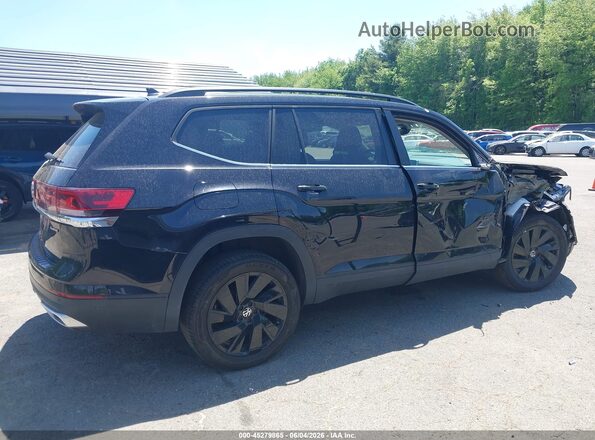 1V2HR2CA6RC608785 2024 VOLKSWAGEN ATLAS Black Widok wnętrza z tyłu