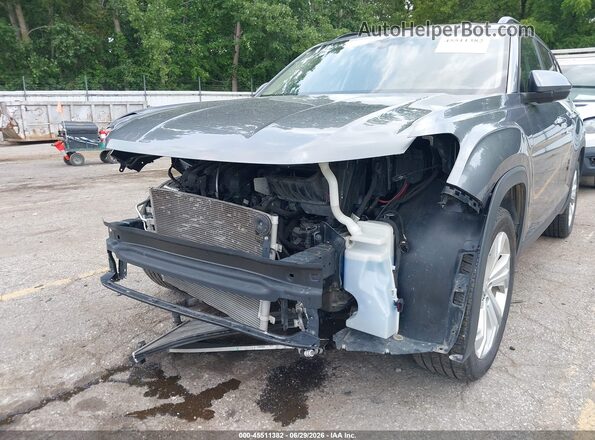 1V2HR2CA9MC551796 2021 VOLKSWAGEN ATLAS Gray Դիմացի տեսք