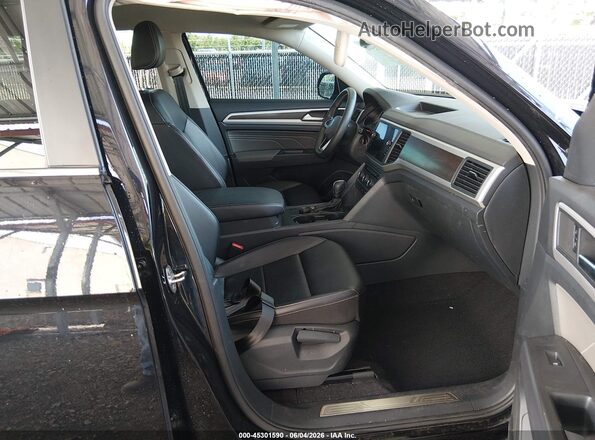 1V2HR2CA9MC589285 2021 VOLKSWAGEN ATLAS Black Вид салону спереду