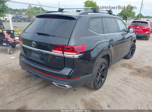 1V2HR2CA9PC536574 2023 VOLKSWAGEN ATLAS Черный Задняя правая четверть