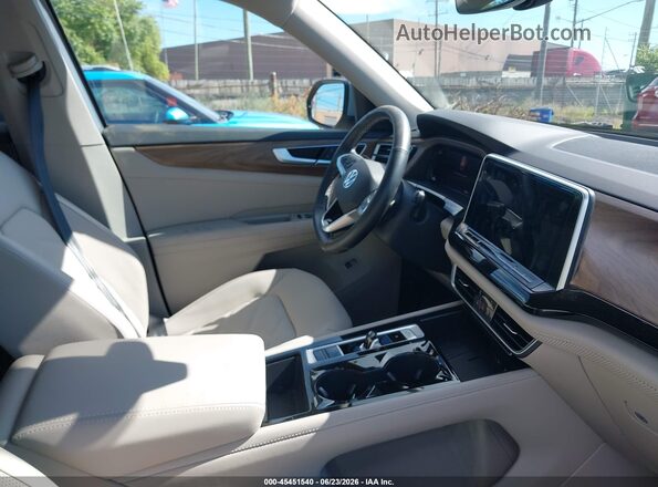 1V2HR2CA9SC528127 2025 VOLKSWAGEN ATLAS Silver Widok wnętrza z przodu