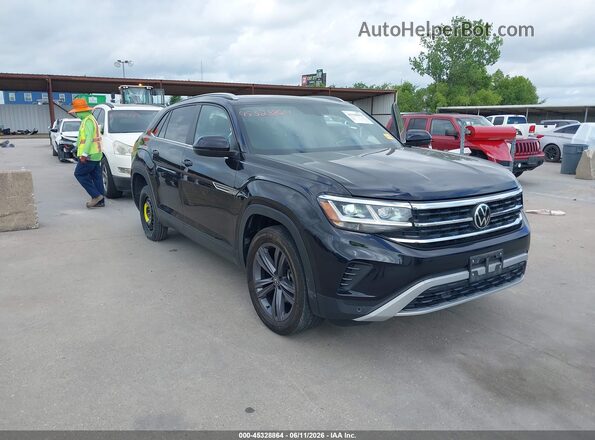 1V2JC2CA2MC222053 2021 VOLKSWAGEN ATLAS Black Vista frontal