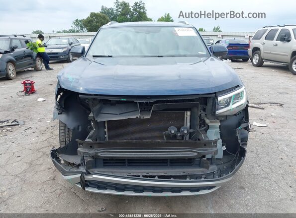 1V2JC2CA5NC229628 2022 VOLKSWAGEN ATLAS Синий Вид щитка приборов