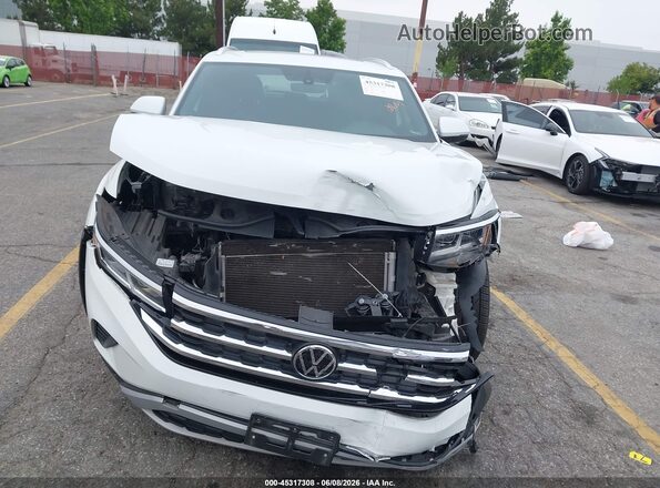 1V2JE2CA1PC202052 2023 VOLKSWAGEN ATLAS White Widok wnętrza z tyłu