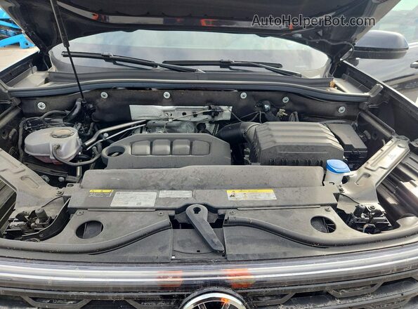 1V2JE2CA2RC200264 2024 VOLKSWAGEN ATLAS Black Engine compartment view