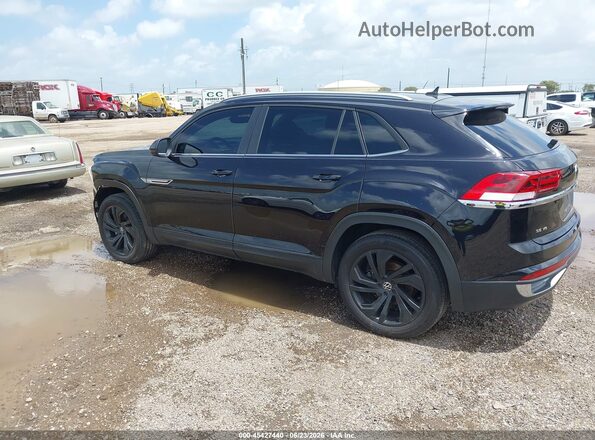 1V2JE2CA5MC236765 2021 VOLKSWAGEN ATLAS Черный Задняя левая четверть