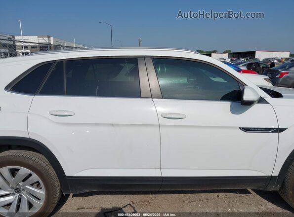 1V2JE2CA7MC223953 2021 VOLKSWAGEN ATLAS White უკანა სალონის ხედი