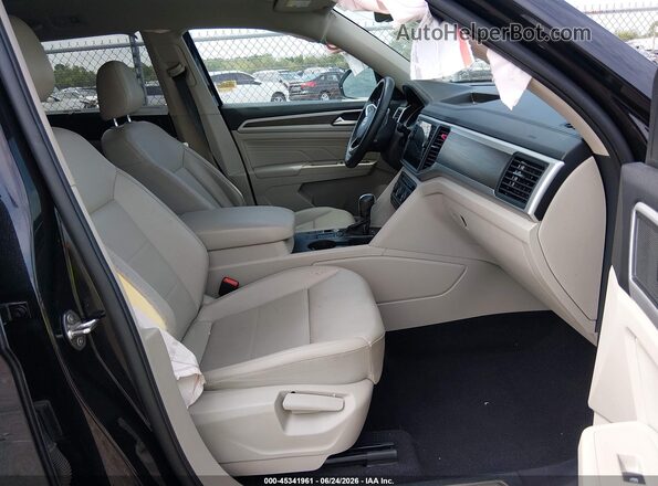 1V2JP2CA1MC607916 2021 VOLKSWAGEN ATLAS Черный Вид салона спереди