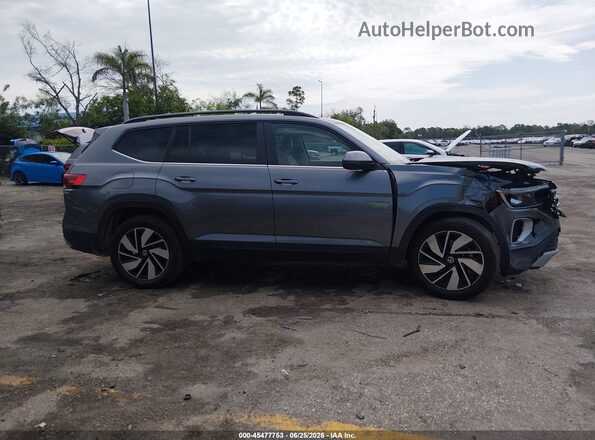 1V2JR2CA0RC560668 2024 VOLKSWAGEN ATLAS Gray Widok wnętrza z tyłu