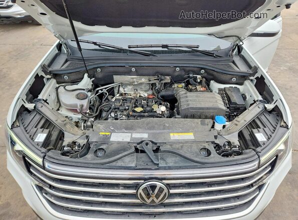 1V2JR2CA0RC561383 2024 VOLKSWAGEN ATLAS White Widok komory silnika