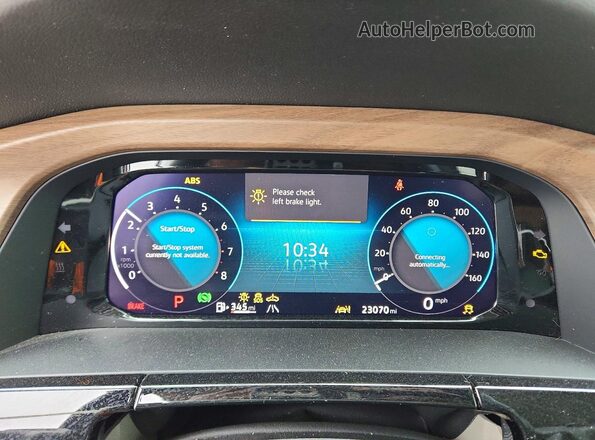 1V2JR2CA0RC561383 2024 VOLKSWAGEN ATLAS White Widok zestawu wskaźników