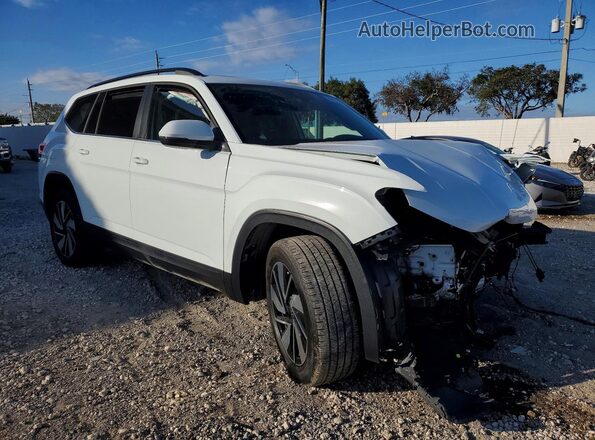 1V2JR2CA2RC516252 2024 VOLKSWAGEN ATLAS Белый Передняя правая четверть