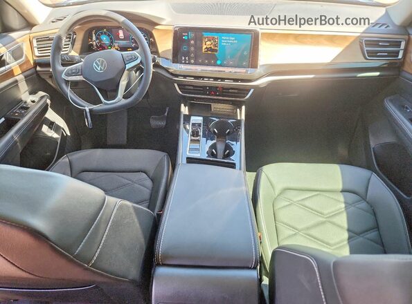 1V2JR2CA2RC622104 2024 VOLKSWAGEN ATLAS Black Вид панелі приладів