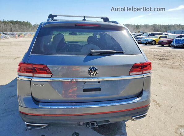 1V2JR2CA4NC537159 2022 VOLKSWAGEN ATLAS Gray Vista trasera