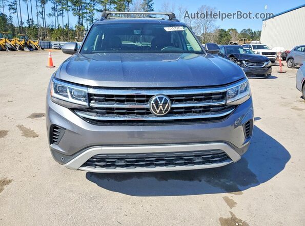 1V2JR2CA4NC537159 2022 VOLKSWAGEN ATLAS Gray Vista frontal