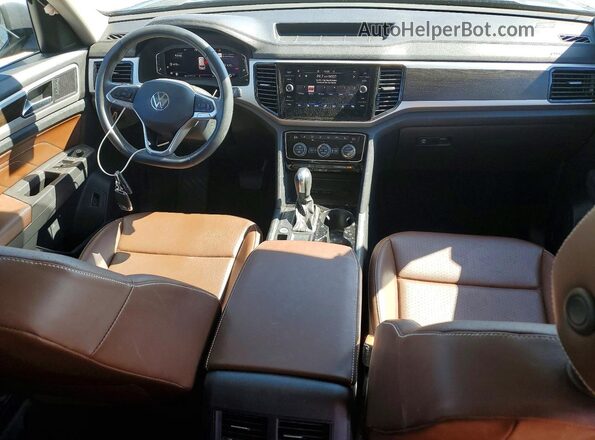 1V2JR2CA4NC537159 2022 VOLKSWAGEN ATLAS Gray Vista del salpicadero