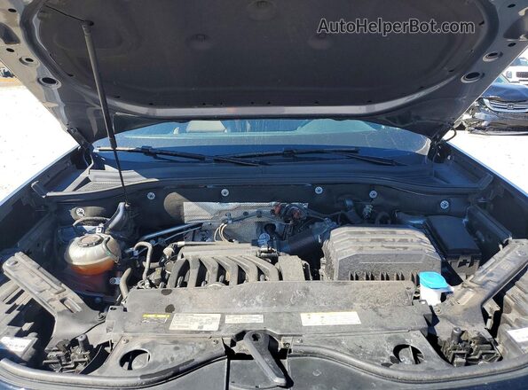 1V2JR2CA4NC537159 2022 VOLKSWAGEN ATLAS Gray Vista del compartimento del motor