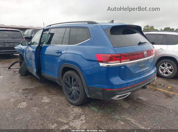 1V2JR2CA4SC520924 2025 VOLKSWAGEN ATLAS Blue უკანა მარცხენა
