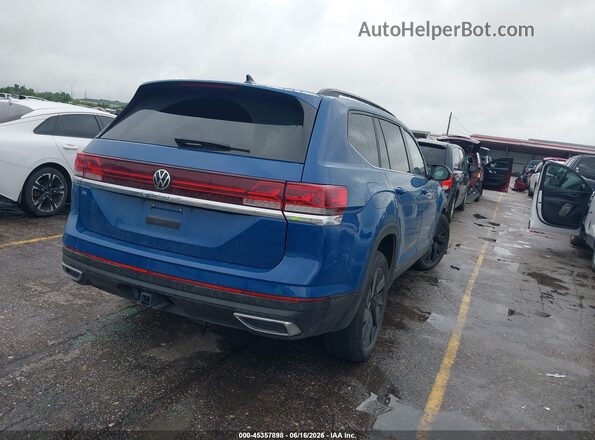 1V2JR2CA4SC520924 2025 VOLKSWAGEN ATLAS Blue უკანა მარჯვენა