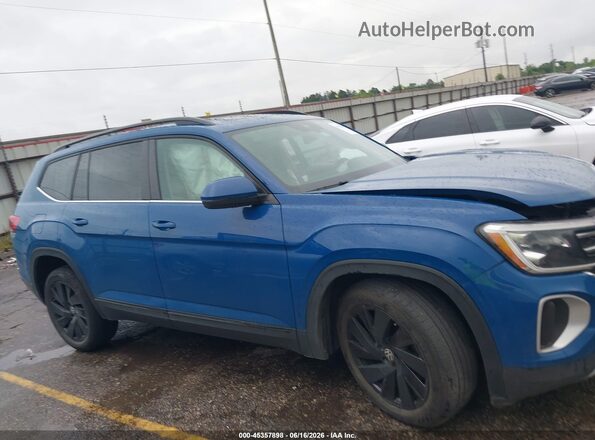 1V2JR2CA4SC520924 2025 VOLKSWAGEN ATLAS Blue უკანა სალონის ხედი