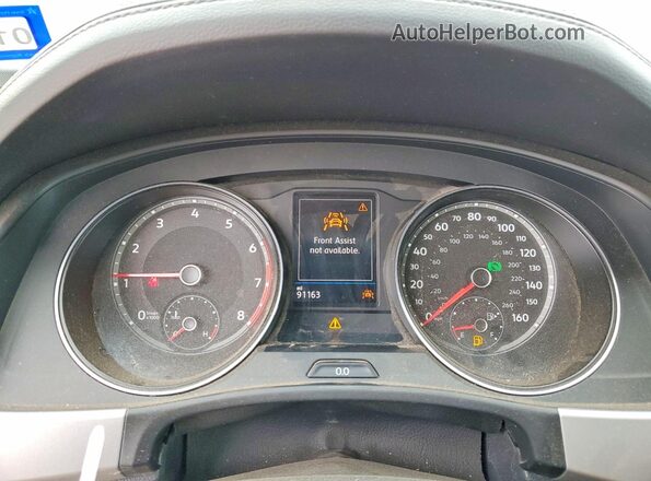 1V2JR2CA5MC541221 2021 VOLKSWAGEN ATLAS Черный Вид щитка приборов