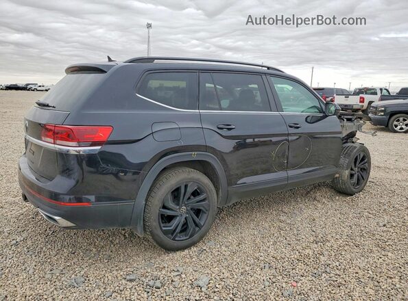 1V2JR2CA5MC541221 2021 VOLKSWAGEN ATLAS Черный Задняя правая четверть