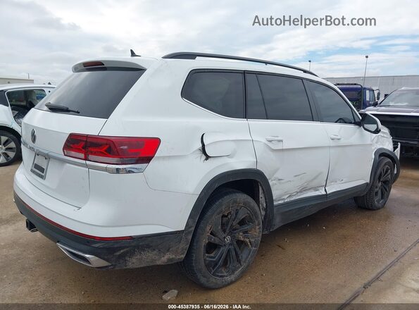 1V2JR2CA5NC561860 2022 VOLKSWAGEN ATLAS White უკანა მარჯვენა