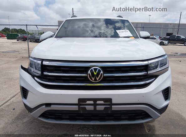 1V2JR2CA5NC561860 2022 VOLKSWAGEN ATLAS White ხელსაწყოთა პანელის ხედი