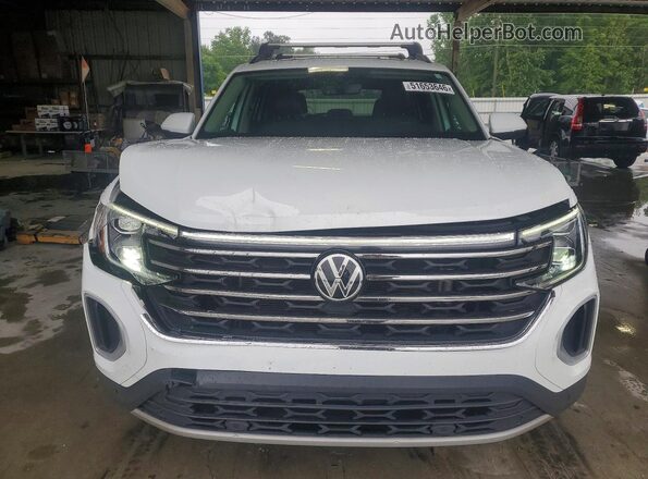 1V2JR2CA5RC501969 2024 VOLKSWAGEN ATLAS White Դիմացի տեսք