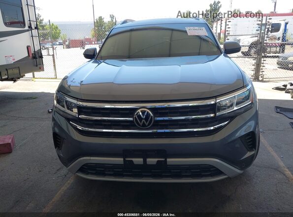 1V2JR2CA6NC550866 2022 VOLKSWAGEN ATLAS Серый Вид задней части салона