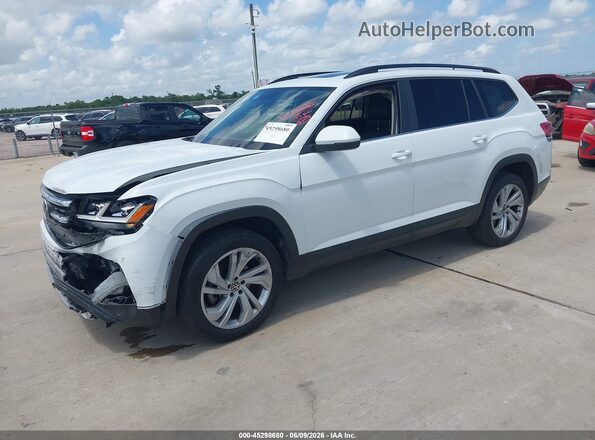 1V2JR2CA7MC512058 2021 VOLKSWAGEN ATLAS White Przód lewy