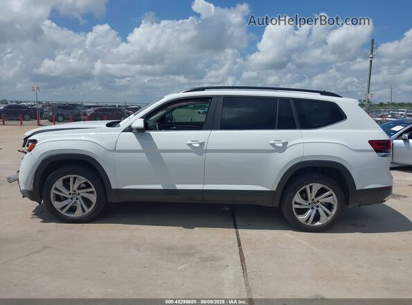1V2JR2CA7MC512058 2021 VOLKSWAGEN ATLAS White Widok wnętrza 360 stopni