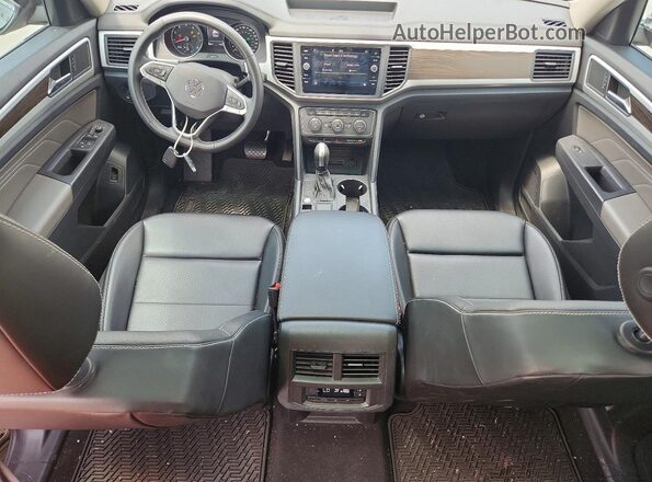 1V2JR2CA7MC600446 2021 VOLKSWAGEN ATLAS Silver Առջևի վահանակի տեսք