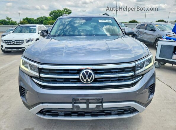 1V2JR2CA7MC600446 2021 VOLKSWAGEN ATLAS Silver Դիմացի տեսք